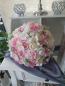 Preview: Brautstrauß,  Blumenstrauß aus Schaumrosen mit Schmetterlingen