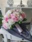 Preview: Brautstrauß,  Blumenstrauß aus Schaumrosen mit Schmetterlingen