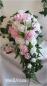 Mobile Preview: Brautstrauß aus Kunstblumen, Wasserfall Optik