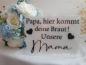 Preview: Kleines Acryl Schild - Einzug der Braut