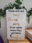 Preview: Acryl Schild zur Hochzeit mit Spruch