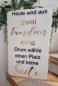 Preview: Acryl Schild zur Hochzeit mit Spruch