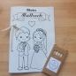 Preview: Malbuch für Kinder zur Hochzeit  mit Buntstifte