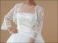 Preview: Brautjacke, Bolero aus Spitze, elfenbein