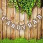 Preview: Candy Bar Girlande, Banner, Dekoration