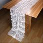 Preview: Tischläufer aus Spitze, 35 x 300 cm, weiß