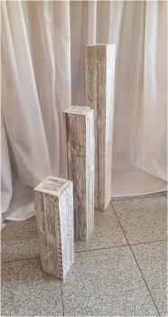 Vermietung - Deko Säulen aus Holz