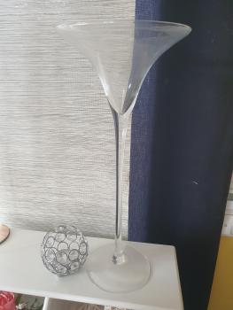 Vermietung - Martini Vase, Höhe 40 oder 50cm