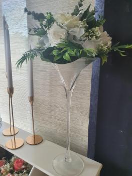 Vermietung - Martini Vase, Höhe 40 oder 50cm