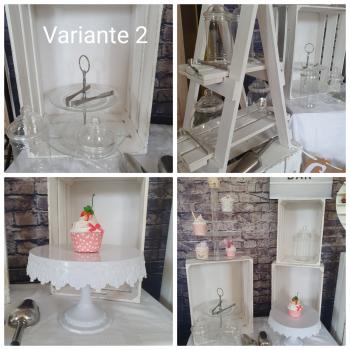 Vermietung - Candybar Zubehör, 28/32 Teile, 3 Varianten