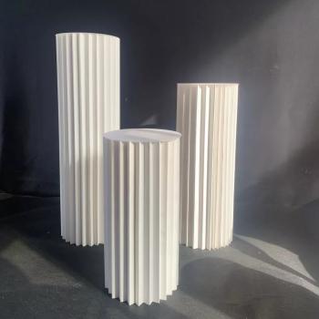 Vermietung  - 3er Set Säulen, Zylinder Ständer