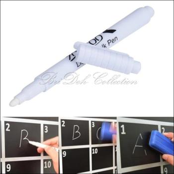 Flüssigkreide Stift für Glas, Kreidetafel, abwaschbar.