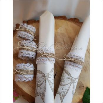 Serviettenringe aus Jute