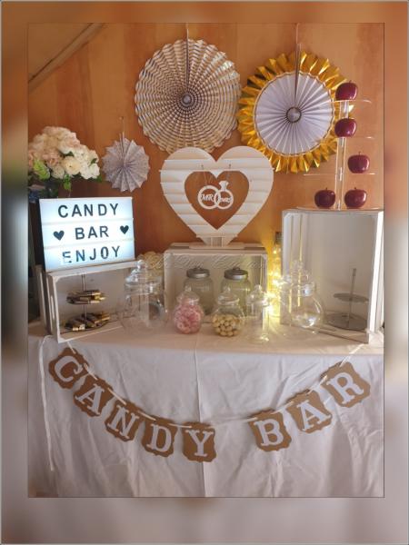 Candy Bar Girlande, Banner, Dekoration