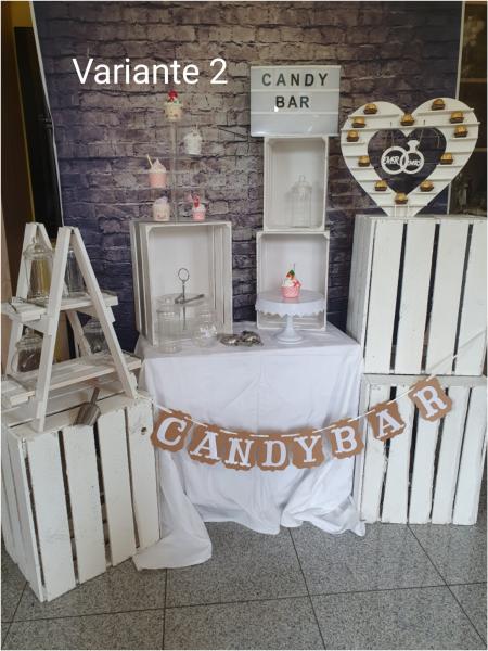 Vermietung - Candybar Zubehör, 28/32 Teile, 3 Varianten