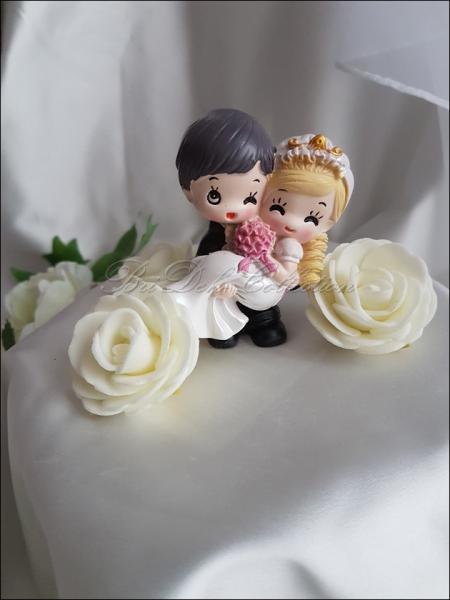 Braut und Bräutigam, Cake Topper, Tortenfigur zur Hochzeit