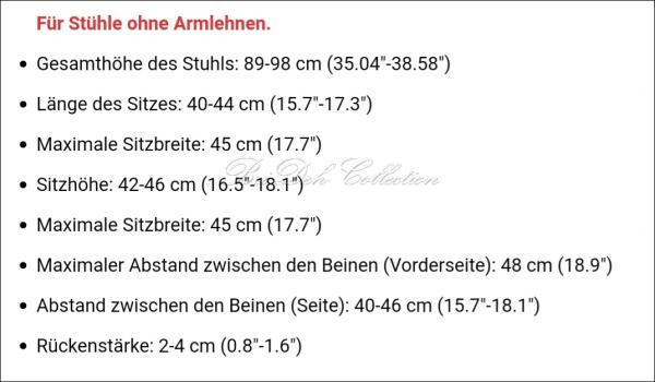 Vermietung - Stuhl Hussen weiß